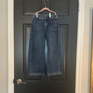 ❤️FINAL❤️ Crewcuts Dark Blue Wide-Leg Jeans
